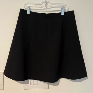 J. Crew Timeless Black A-Line Skirt